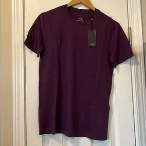 A/X Armani Exchange Slim Fit Crew Neck Pima Cotton Basic Tee
